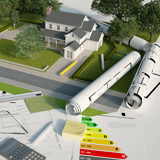 Fachmannsanierung GmbH Services Zertifizierte Energieberatung Energetische Sanierung 650x650px